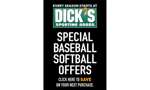 Dicks Sporting goods & WVRAA Discounts! 